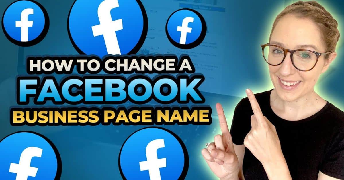 Can I Change the Name of My Facebook Business Account?