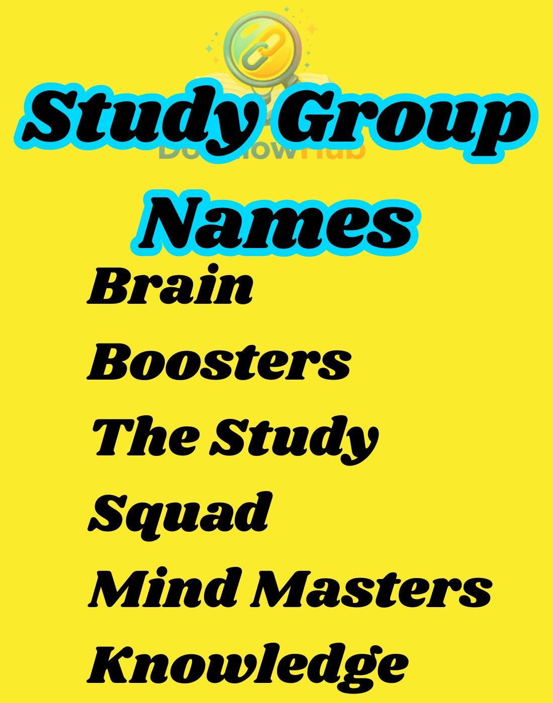 300+ Best Study Group Names (From Cool To Funny)