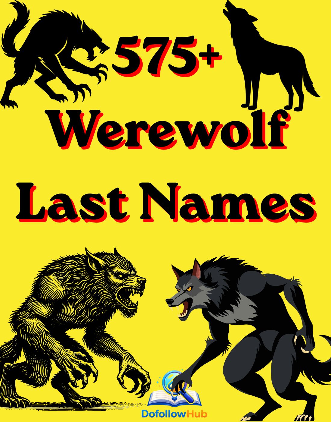 575+ Werewolf Last Names: Ultimate Guide to Powerful & Legendary Werewolf Names