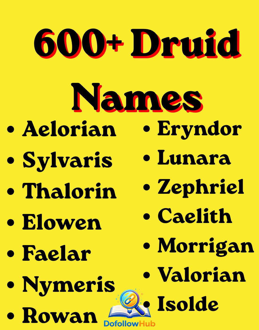 600+ Druid Names: Magical, Mystical & Nature-Inspired Name Ideas (2026)
