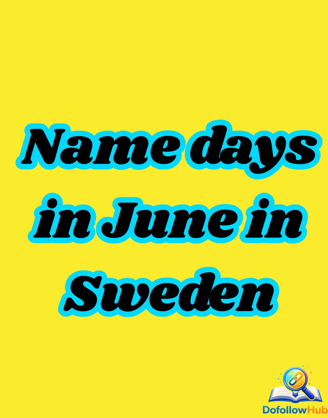 Name days in June in Sweden