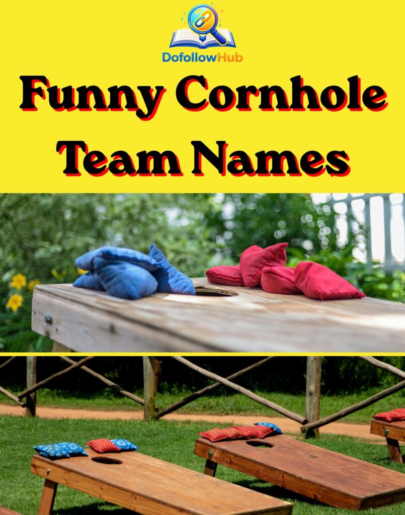 Funny Cornhole Team Names